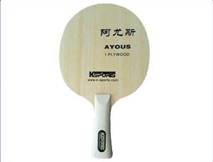 K-sports 5 Star Ayous Table Tennis / Ping Pong Blade - 1 Ply
