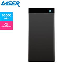 Laser 10000mAh Wireless Power Bank w/ 3-in-1 Cable & LED Display