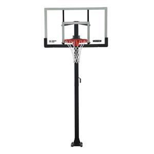 Lifetime 60in Tempered Glass Pro Slam In Ground Basketball System