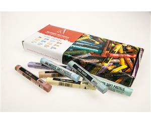 SAA Artists 12 Soft Pastels - Pearl Colours