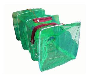Seahorse Collapsible Shrimp/Bait Trap With 2 Inch Entry Rings