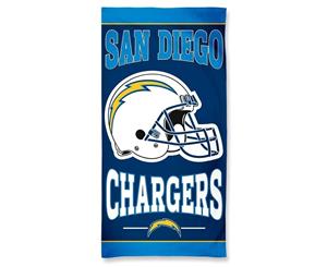 Wincraft NFL Los Angeles Chargers Beach Towel 150x75cm - Multi
