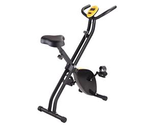 Yescom Folding Upright Exercise Bike Magnetic Bicycle Cycling Training Fitness Gym Home