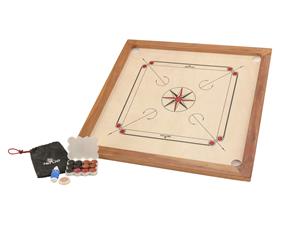 84X84cm Plywood Carrom Board With 74X74cm Internal Playing Area