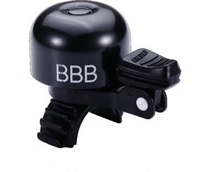 BBB Loud and Clear Deluxe Bike Bell Black