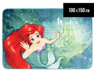 Castle Kids 100x150cm Little Mermaid Rug - Blue/Multi