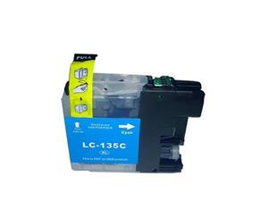 Compatible Brother LC135XL Cyan Inkjet Cartridge For Brother Printers PB-135CXL