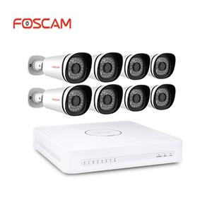 Foscam 8 Channel HD NVR Kit with 8 x 720P PoE IP Cameras 2TB HDD
