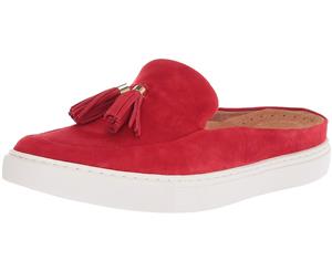 Gentle Souls Womens Rory Espadrille Suede Almond Toe Mules