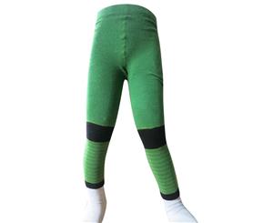 Green leggings
