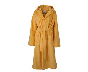 Myrtle Beach Adults Unisex Functional Hooded Bath Robe (Warm Yellow) - FU513