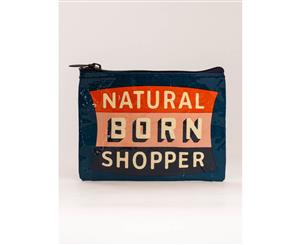 Natural Born Shopper Coin Purse
