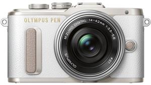 Olympus Pen E-PL8 Mirrorless Camera with 14-42mm Lens Kit - White