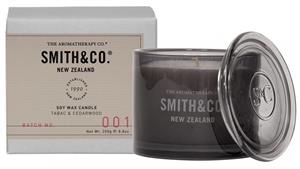 Smith & Co 250g Candle - Tabac & Cedarwood