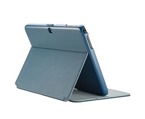 Speck Stylefolio Tablet Case Samsung Galaxy Tab 4 10.1 Deep Sea Blue Nickel Grey 72425-B901