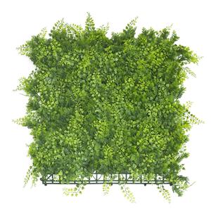UN-REAL 50 x 50cm Artificial Hedge Tile - Golden Pine