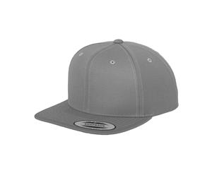 Yupoong Mens The Classic Premium Snapback Cap (Pack Of 2) (Silver) - RW6714