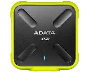 ADATA SD700 Portable SSD 1TB IP68 Ruggedized Water/Dust/Shock Proof External - Yellow