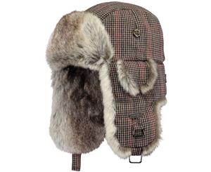 Barts Womens Kamikaze Silky Soft Faux Fur Lined Trapper Hat - Light Brown