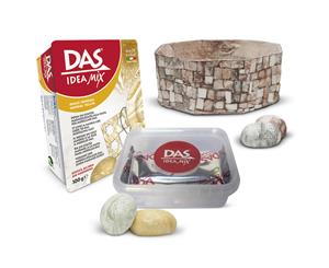 Das Idea Mix Air-drying Mineral-based Clay 100g Yellow Ocre