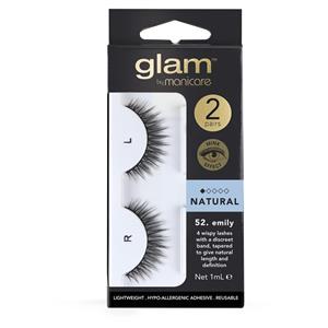 Glam By Manicare 52 Emily 2 Pack Lashes