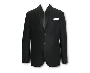 Men's Neil Barrett Slim Fit Jacket With Zipped Under Layer In Black