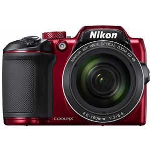 Nikon - Coolpix B500 - 16MP - 40x Digital Compact Camera - Red