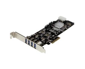 StarTech 4Port PCIe USB 3.0 Controller Card w/ 2 Independent Channels