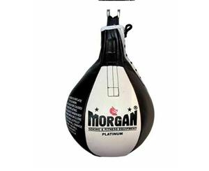 MORGAN Platinum Leather 12Inch Boxing SpeedBall Muay Thai