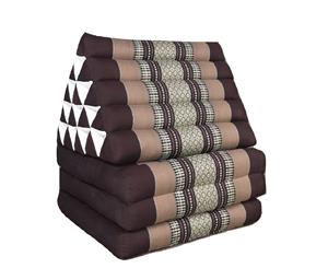 New Jumbo Size Thai Triangle Pillow Foldout Mattress Cushion DayBed THREE FOLDS