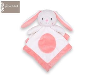 The Peanut Shell Baby Security Blanket Comforter Plush Bunny - Wild Flower