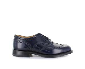 Church's Men's EEB0029EMF0AKW Blue Leather Lace-Up Shoes