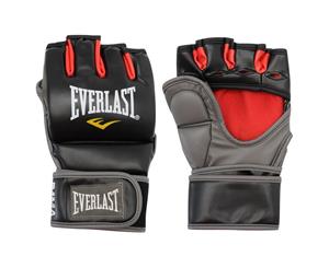 Everlast Unisex Grappling Training Gloves - Black/Red