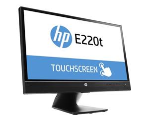 HP E220T 22' Touch LED 8ms 169 1980x1080 VGA+DP USB Tilt Height Pivot Monitor 3Yrs L4Q76AA