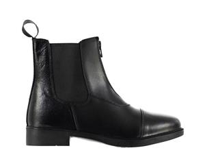 Just Togs Womens Texas Paddock Boots Shoes Footwear - Black
