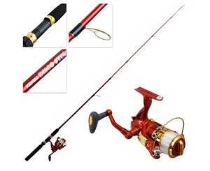 Kilwell LED Disco Stix Spinning Rod and Reel Combo 5ft 6in 6-12lbs 2pc