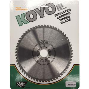Koyo 216mm 60T 30mm Bore Circular Saw Blade For Cutting Timber