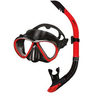Mares Bonito Mask and Snorkel Black / Red