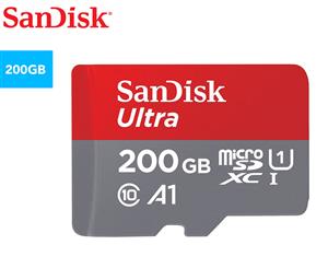 SanDisk 200GB Ultra MicroSD UHS-I Card