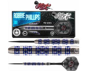 Shot - Pro Series - Robbie Phillips Darts - Steel Tip - 90% Tungsten - 22g