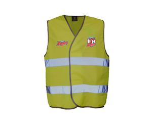 Sydney Roosters NRL HI VIS Safety Work Vest Reflective Shirt YELLOW