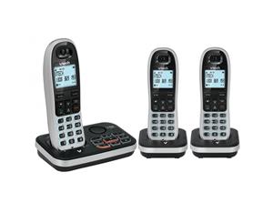 VTech 15050 DECT 6.0 Triple 3 Handset Answering Cordless Phone Handsfree NBN ok