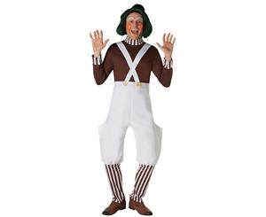Willy Wonka Oompa Loompa Deluxe Adult Costume