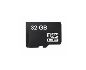 32GB Micro SD Card with Plastic Case