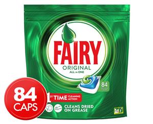 84pk Fairy Original All In One Dishwashing Tabs