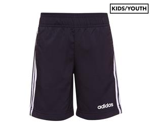 Adidas Youth Boys' Essentials 3-Stripe Shorts - Legend Ink/White