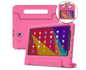 Cooper Dynamo [Rugged Kids Case] Protective Case for Samsung Tab 3 Lite 7 Tab E Lite 7 | Child Proof Cover Stand Handle | T110 T111 T113 T115 (Pink)