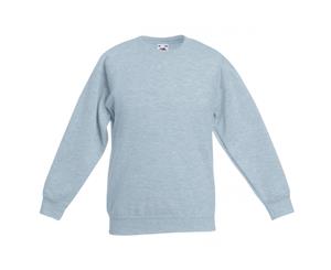 Fruit Of The Loom Kids Unisex Premium 70/30 Sweatshirt (Pack Of 2) (Heather Grey) - RW6860