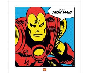 Iron Man - I Am Art Print