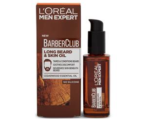 L'Oral Paris Men Expert Barber Club Long Beard & Skin Oil 30mL